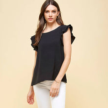 Load image into Gallery viewer, Top with Ruffled sleeves
